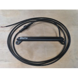 Red Flag Robotics Universal license plate light 12V 100mA with waterproof connector and 86 in lead