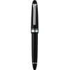 Sailor Fountain Pen, Pro-Fit Casual, Silver Trim, Black, Medium Point,