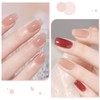 COSMOO Begie Nail Polish, 10ml Nude Quick Dry Nail Lacquer,
