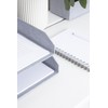 Bigso Hakan Set of 2 Letter Trays for Desk, Stackable