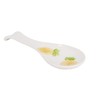 Ceramic Spoon Rest Kitchen Ladle and Spoon Holder - Pineapple