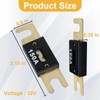 3Pcs 500 Amp 32VDC ANL Blade Fuse, Car Fuses, Marine