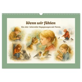 When we feel, US-Version (Wall Calendar 2026 DIN A3 Landscape), CALVENDO 12 Month Wall Calendar