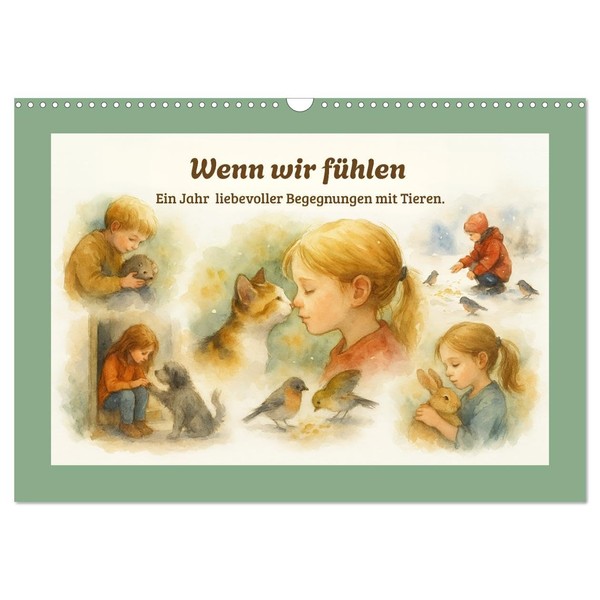 When we feel, US-Version (Wall Calendar 2026 DIN A3 Landscape),