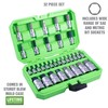 OEMTOOLS 22989 32 Piece Hex Bit Socket Set, SAE and