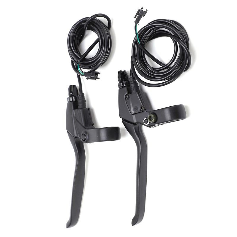 2 PCS Electric Bike Brake Handle Aluminum Alloy Mountain Bicycle