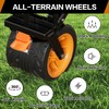 Highpro Heavy-Duty Folding Beach Cart with Extra Large 150L Capacity,