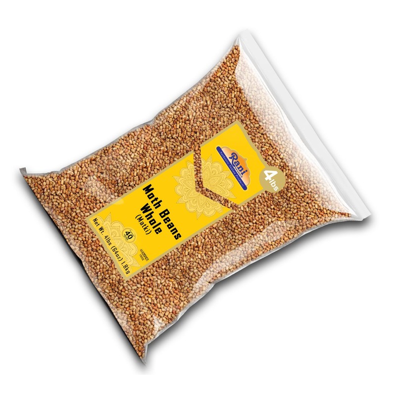 Rani Moth Beans Whole 64oz (4lbs) 1.81kg Bulk ~ All