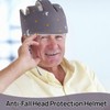 JDVBDNK Thick Head Protection Helmet for Elderly Falls, Soft Helmet