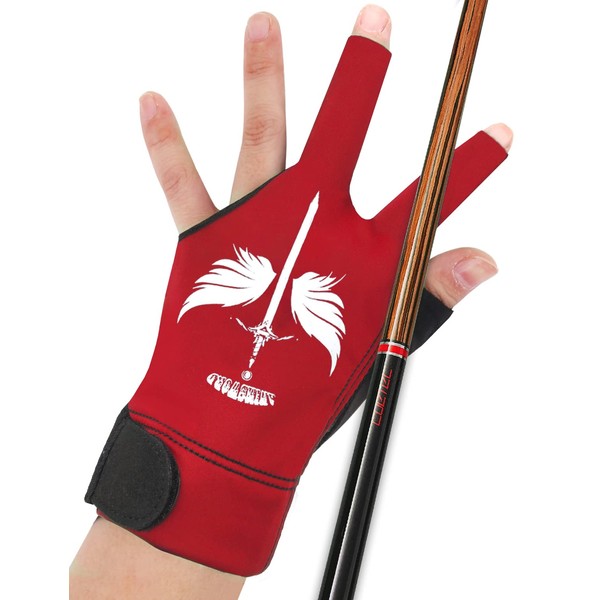 ANIMSWORD - Guantes de billar transpirables y cómodos para la