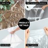100 Pcs Disposable Foot Tub Liner Portable Bath Bags Plastic