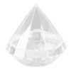 Candies Box Diamond Shaped Clear Jar Transparent Plastic Candy Storage