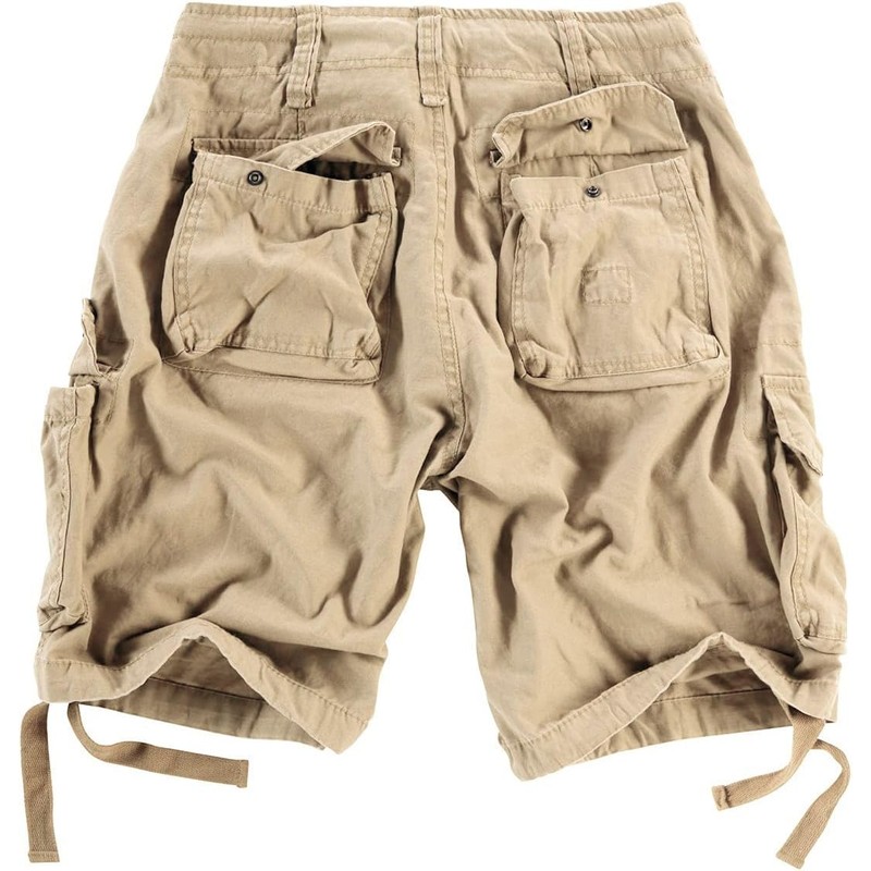 Surplus Raw Vintage Airborne Vintage Men's Cargo Shorts, Beige light