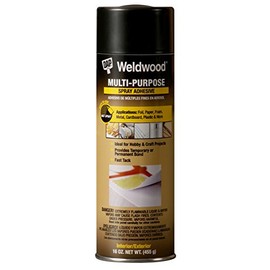 DAP 118 Weldwood Multi Purpose Spray Adhesive, 16 oz, Clear