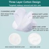 ZORLYS Cotton Pads Cotton Rounds for Face 500 Counts Premium