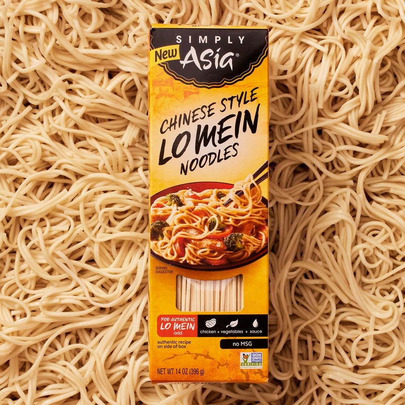 Simply Asia Lo Mein Noodles, Chinese Style, No MSG, For