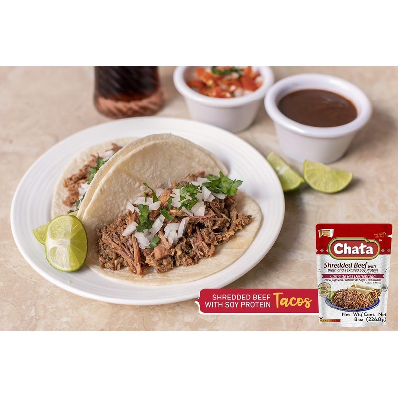 Chata Shredded Beef Pouch | Practical & Savory Shredded Beef