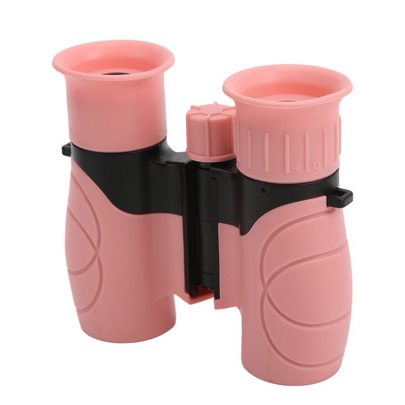 Kids Binoculars 8X Magnification Natural Rubber Glass Optical Lenses Durable