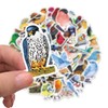 Bird Sticker Watercolour Bird Sticker Set 50 Pieces Cute Decoration