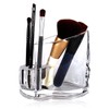 GemRich Makeup Brush Case, Makeup Brush Stand, Cosmetic Storage, Acrylic,