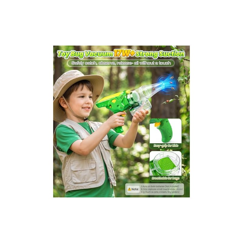 Bug Catcher for Kids, Bug Vacuum Catching Kit with Bug