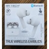 Bytech Auto Pairing True Wireless Bluetooth Earbuds White with Charging