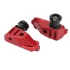 Motorcycle Rear Axle Blocks Chain Adjuster Aluminium Alloy Replacement for