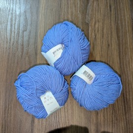 Debbie Bliss Rialto DK 3 Balls Color 23018 Blue Wool 50g 105m