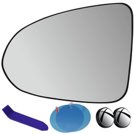 EAP Driver Side Mirror Glass Compatible with Hyundai Sonata 2020-2023, Heated 87611L0000 HY1324146
