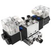 Heschen Electrical Pneumatic Twin Solenoid Valve 4V220-08 24VDC PT1/4 5