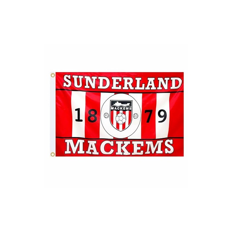 GIFTS 4 ALL Giant Sunderland Fans Flag, 5ft x 3ft
