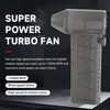 Handheld Air Blower 110000RPM 52+M/S Brushless Motor Electric Air Duster