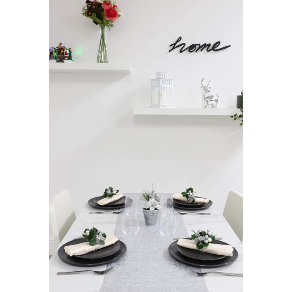 Toyland® 150cm x 33cm Mesh Table Runner - Everyday/Christmas Tableware