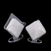 Transparent Acrylic Napkin Holder Paper Serviette Dispenser Decorative Tissue Rack