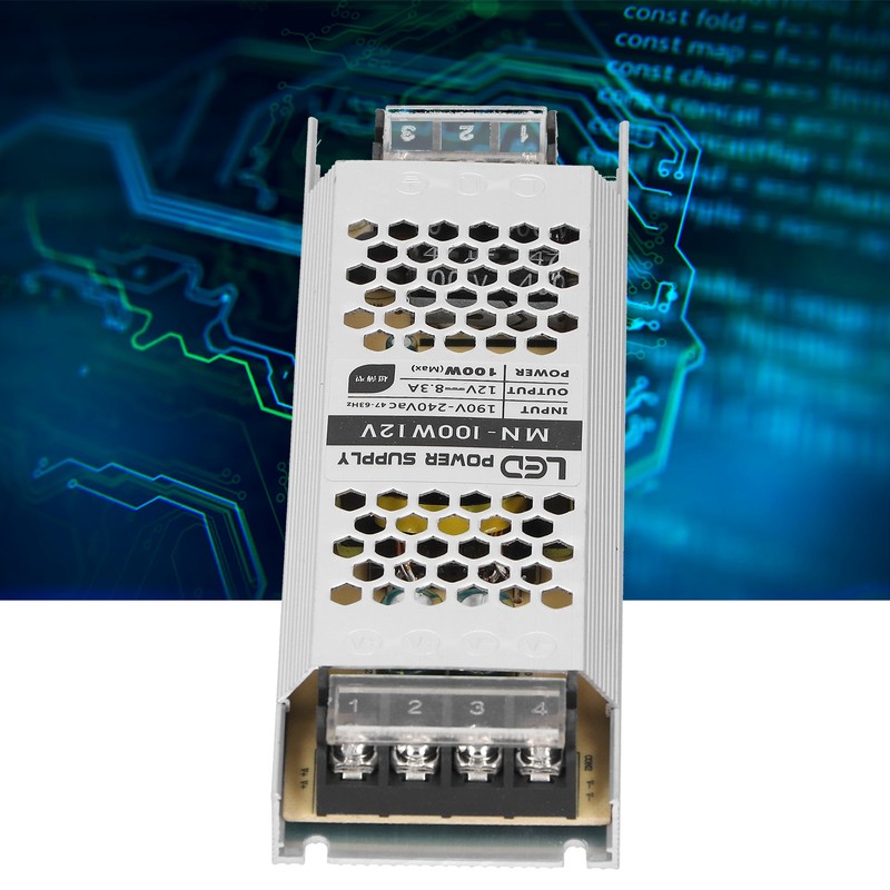 100W Switching Power Supply LED Strip Driver Lighting IP68 Protection