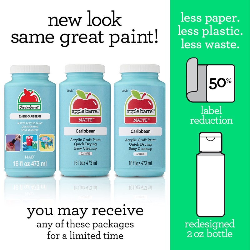 Apple Barrel Acrylic Paint, 16 oz, Purple Iris