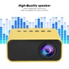 YT500 Mini Projector Portable Movie Projector with Audio and Video/USB/Memory