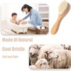 Szabeisa Baby Hair Brush For Newborns Toddlers Natural Wooden Soft
