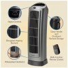 Lasko 5538 Electric Ceramic Tower Heater with Remote Control