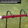 Long Pipe Bird Feeder Red Transparent Outdoor Bird Feeder Tube