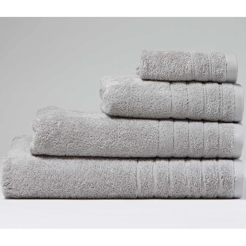 Luxury linenHall 650gsm Plain Silver Grey Bath Towel (SEE SIZE