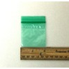 2"X2" (2020) Green Color Apple Brand Bags Mini ZipLock Baggies,