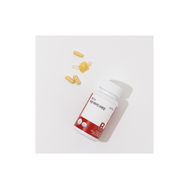 Wellus Premium Vitamin B Complex 450mg x 120 Capsules /