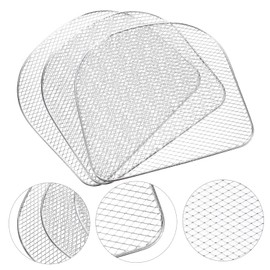 Cabilock 3pcs Stainless Steel Air Fryer Dehydration Rack Stackable Grilling Racks for Oven Accessories for Healthy Cooking and Food Preservation