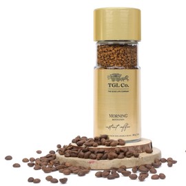 TGL Co. Morning Motivation Instant Coffee (3.52oz/100gm | Pack Of 1) Made from Medium Roast Arabica Coffee Beans with Smooth Creamy Taste | Sip it Hot or Iced