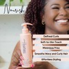 TruffLuv | Nourish Collection Argan Curl Cream, Infused with Black