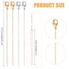 YBEATY 40 Pack Necklace Chains Bulk Gold and Silver Plated