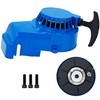 Tunejoy Pull Starter Motorcycle Recoil Starter Pocket Bike Aluminium Easy
