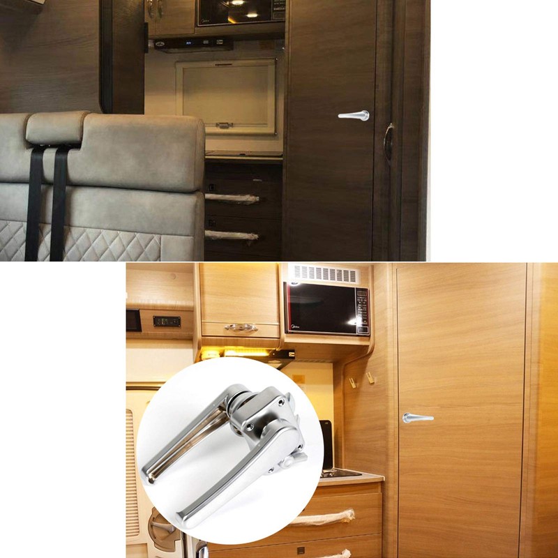 Motorhome Toilet Bathroom Caravan Boat Door Lock Knob Multi Use