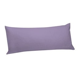 AIMANE® Long Bolster Pillowcase Cover - Body Pillow Neck Support - Orthopaedic Bolster Pillowcase Cover Nursing Pregnancy Support Long Pillowcases (Double 4.6FT, Lilac)